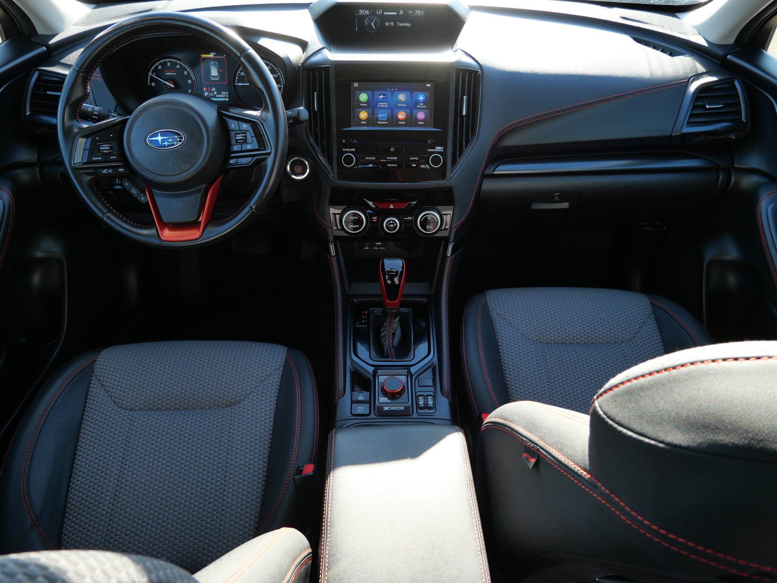 Used 2023 Sapphire Blue Pearl Subaru Sport image 10
