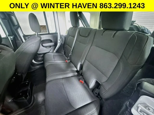 Used 2021 White Jeep Unlimited Willys image 22