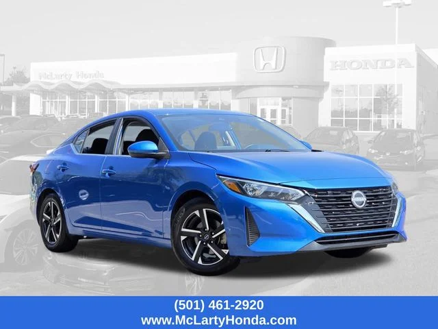 Used 2024 Electric Blue Metallic Nissan SV image 20