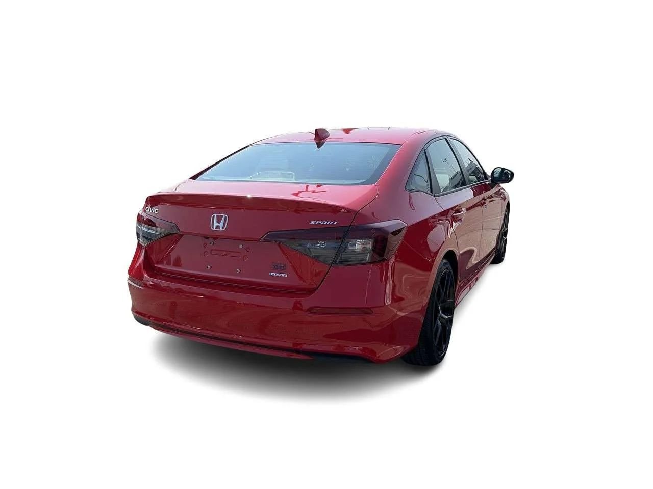 Used 2025 Rallye Red Honda Sport eCVT Sedan Certified Pre-Owned   No Accident image 13
