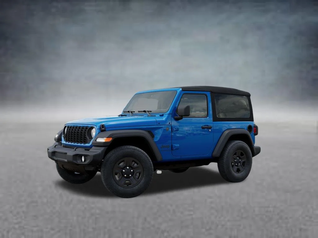 New 2026 Hydro Blue Pearl-Coat Exterior Paint Jeep Sport image 2