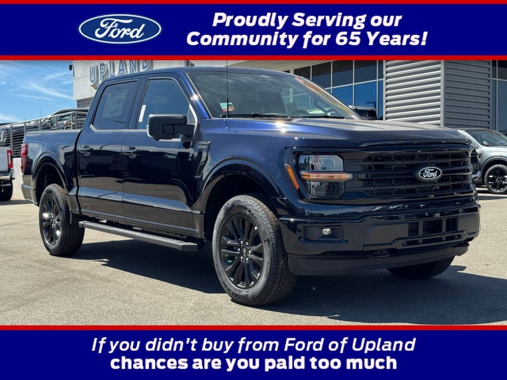 New 2026 Antimatter Blue Metallic Ford XLT image 1