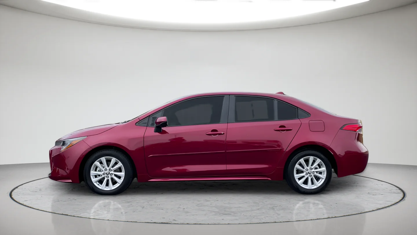 Certified Used 2025 Red Toyota LE image 11