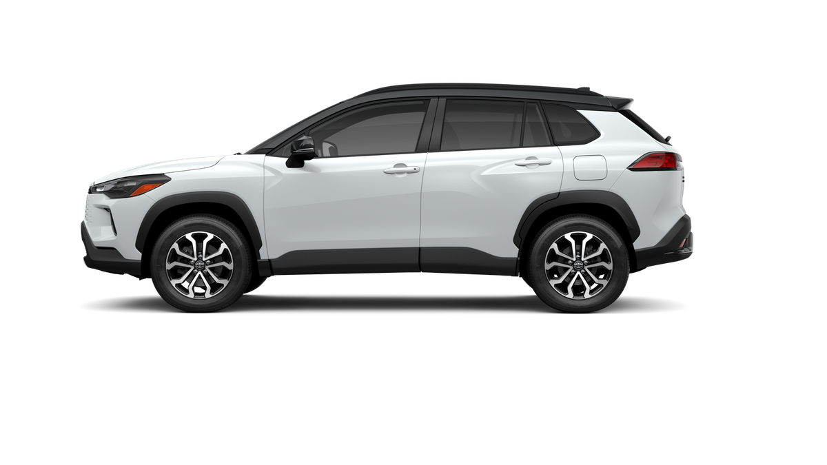 New 2026 Wind Chill Pearl with Jet Black roof Toyota Hybrid SE image 12