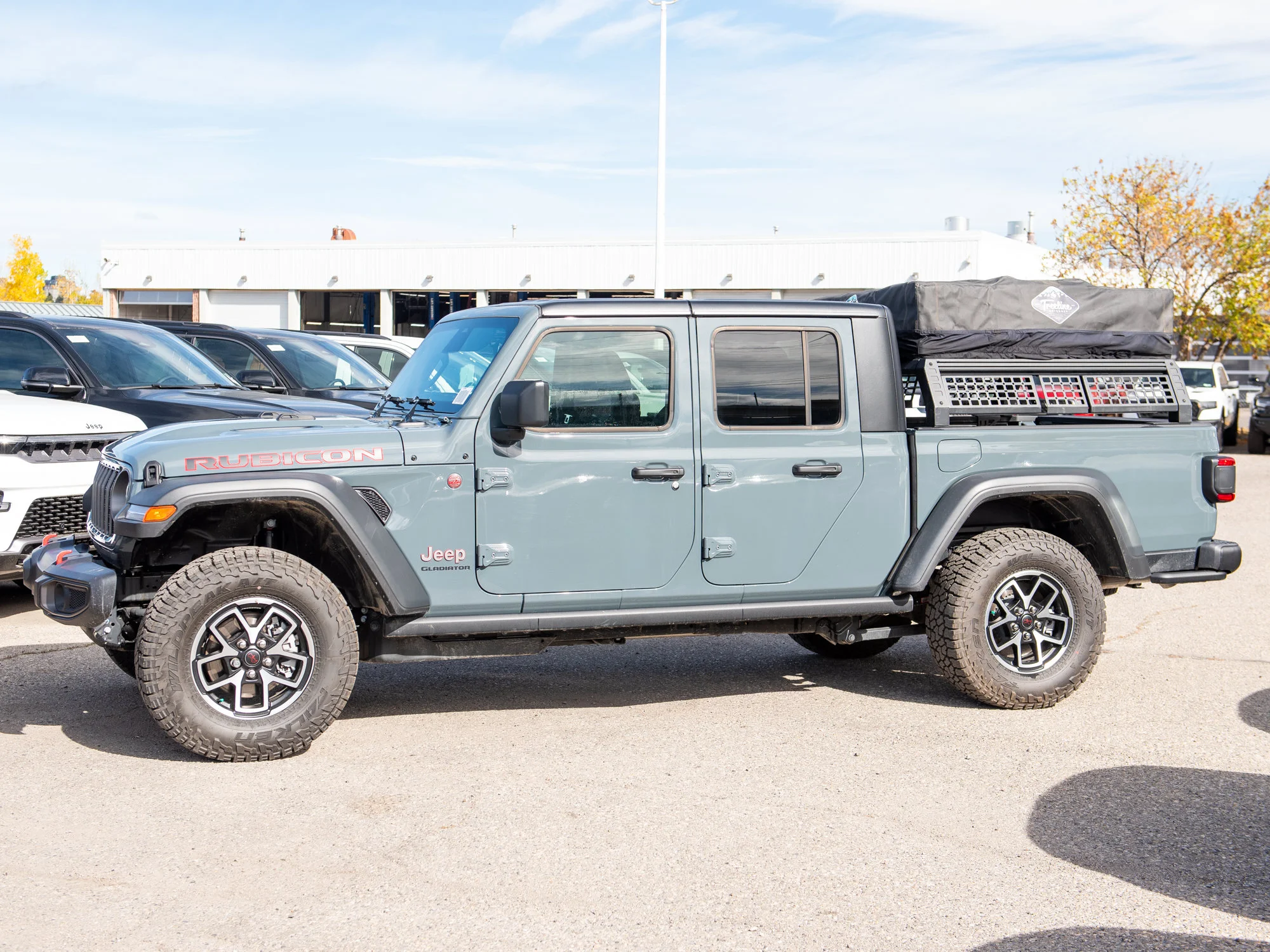 New 2026 Dark blue Jeep Rubicon* 4x4, Nappa Leather, Roof Top Tent, Bed-Rack image 2