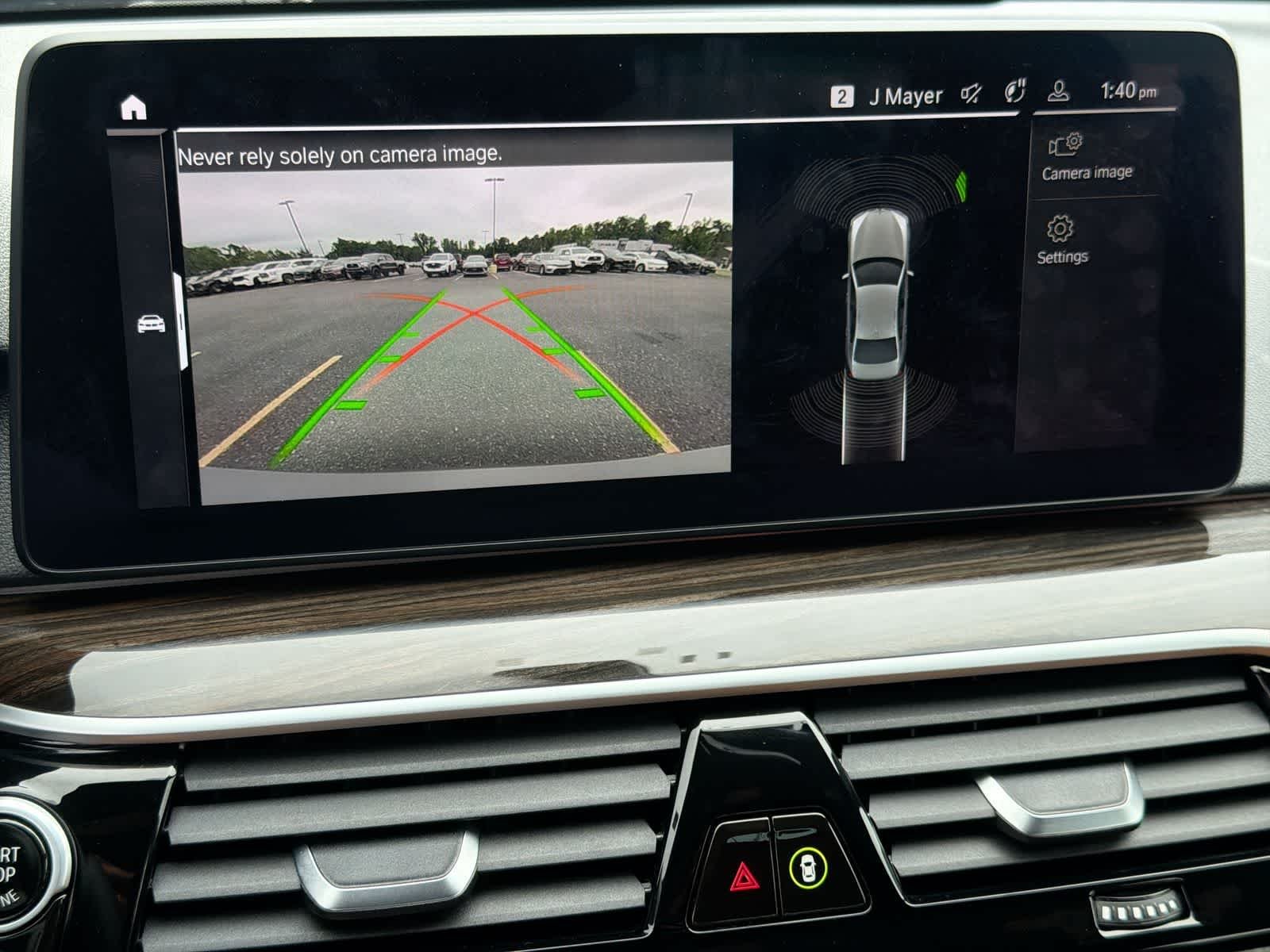 Used 2021 Bernina Grey Amber Effect Metallic BMW 530i xDrive image 31