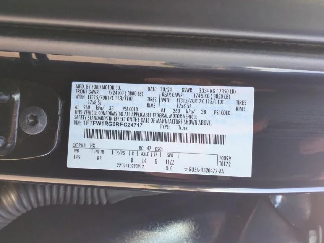 Used 2024 Blue Ford Raptor image 37