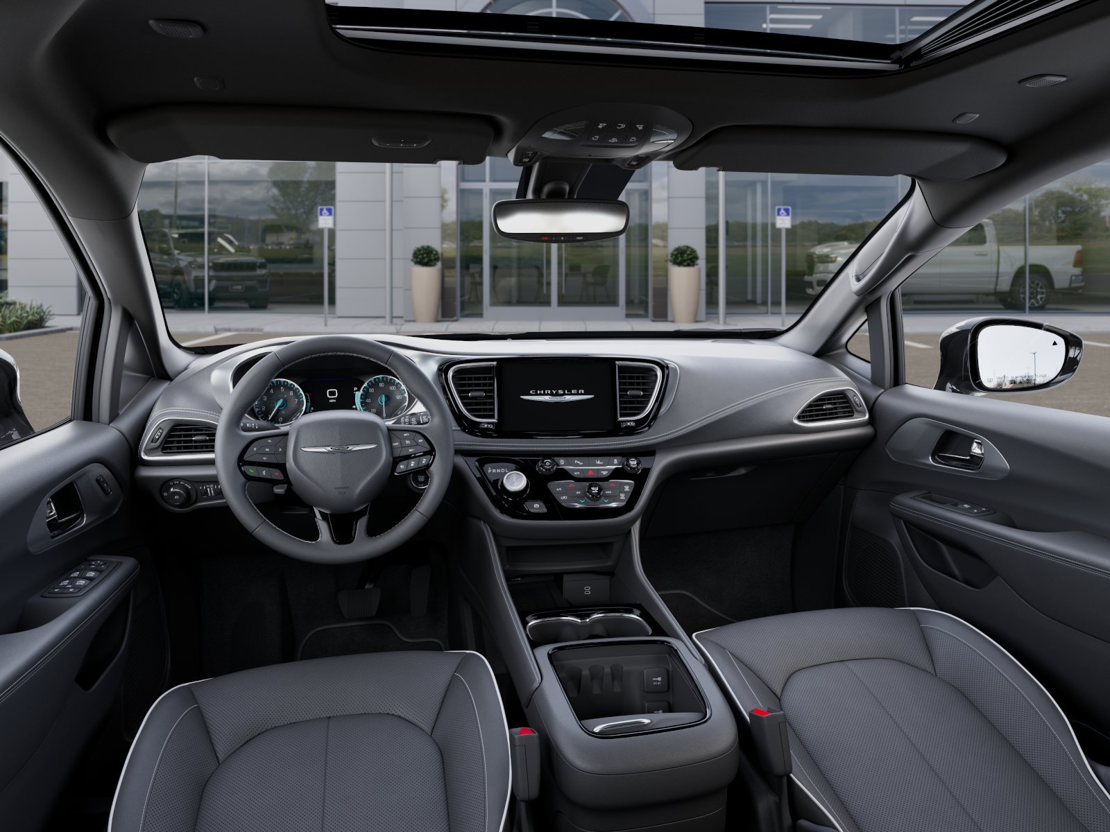 New 2026 Diamond Black Crystal Pearl-Coat Exterior Paint Chrysler Limited image 40