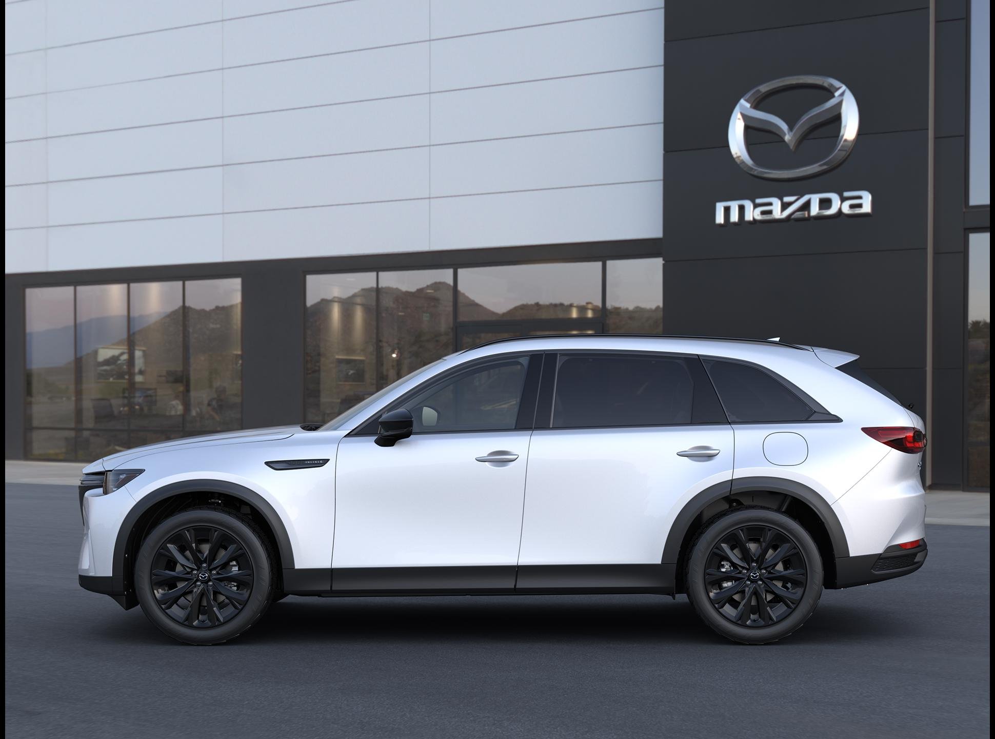 New 2026 Rhodium White Premium Mazda 3.3 Turbo Premium Sport AWD image 3