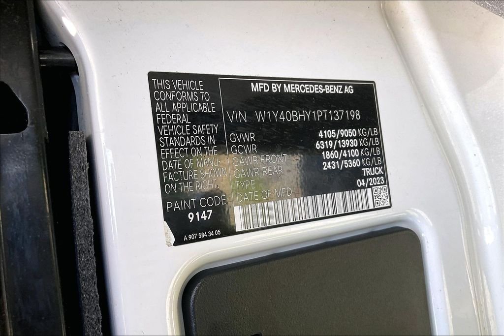 2023 Mercedes-Benz Sprinter Cargo Van Base - Photo 23
