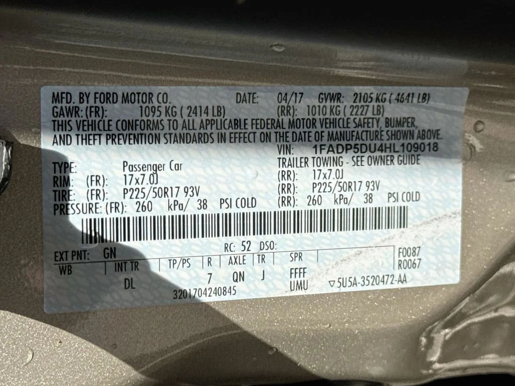 Used 2017 Gold Ford Titanium image 40