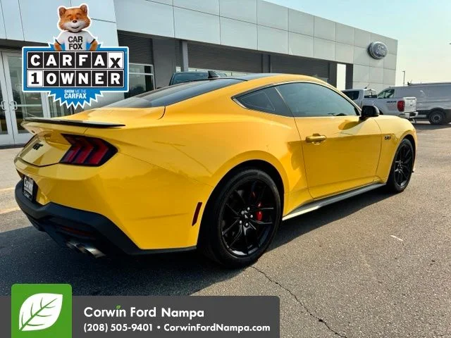 Used 2024 Yellow Ford GT Premium image 6