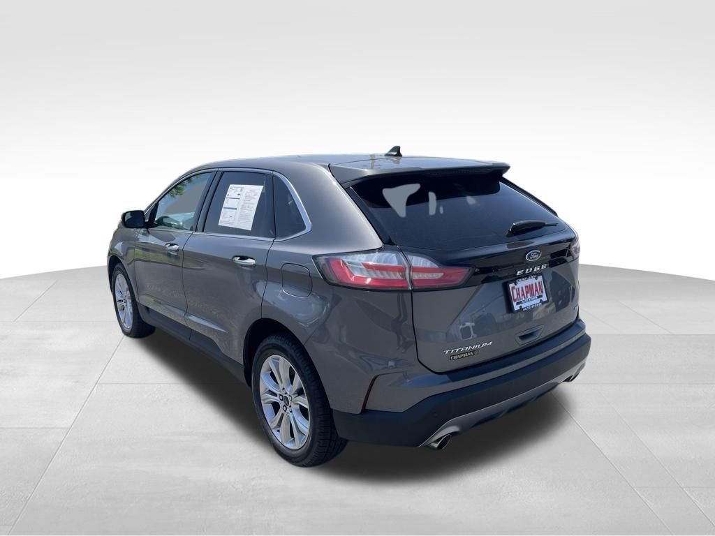 Certified Used 2024 Gray Metallic Ford Titanium image 9