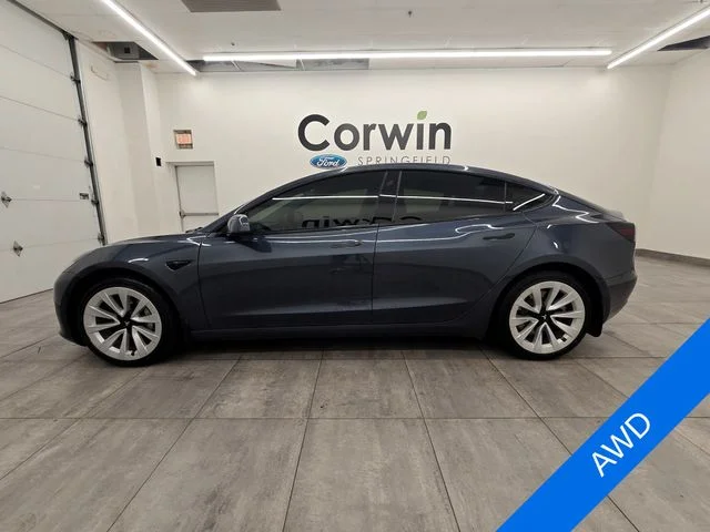 Used 2022 Tesla Model 3 Long Range with VIN 5YJ3E1EBXNF322636 for sale in Springfield, MO