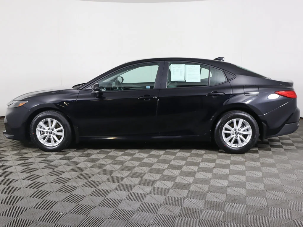 Used 2025 Midnight Black Metallic Toyota LE image 15