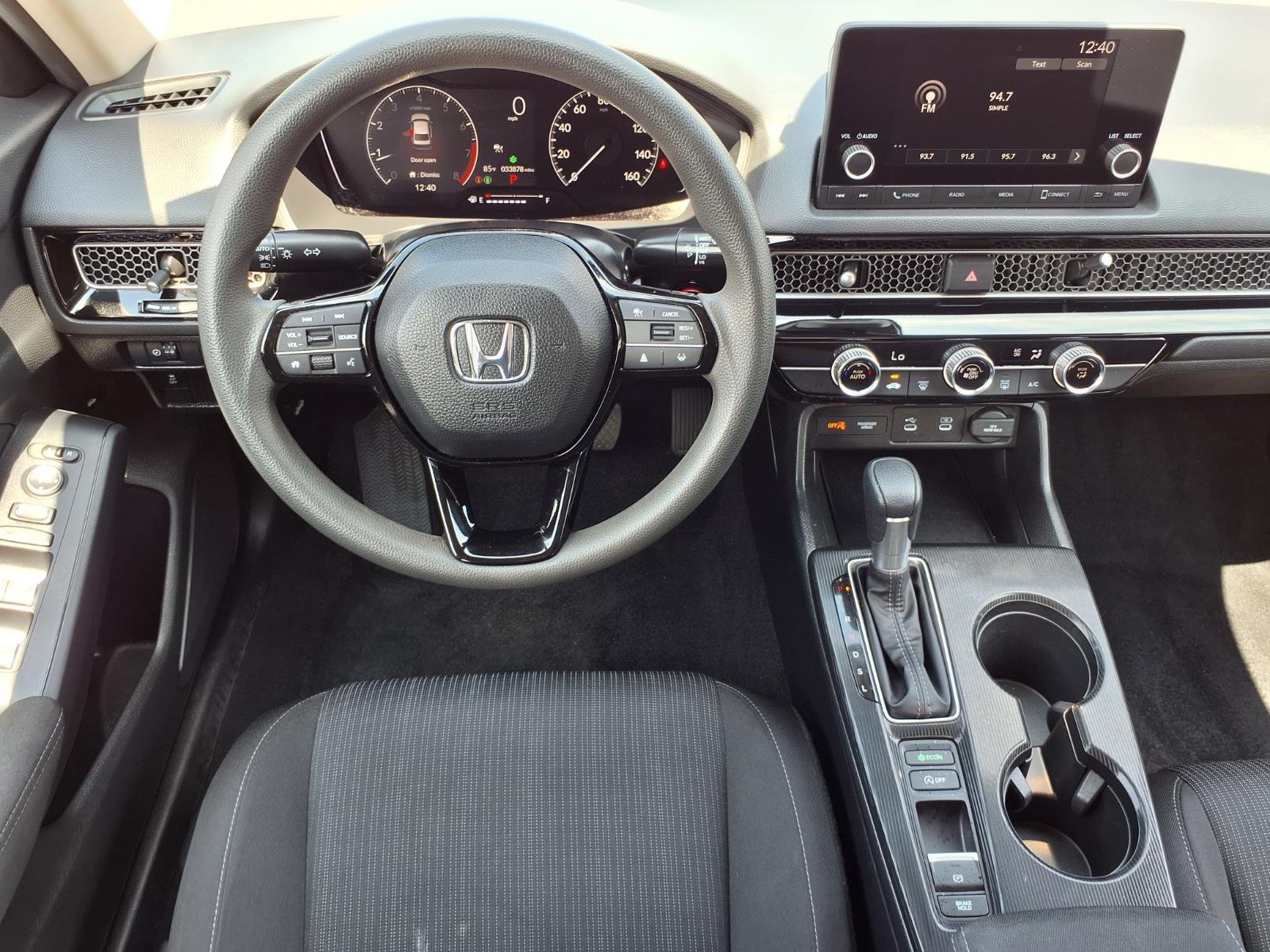 Certified Used 2025 Crystal Black Pearl Honda LX image 5