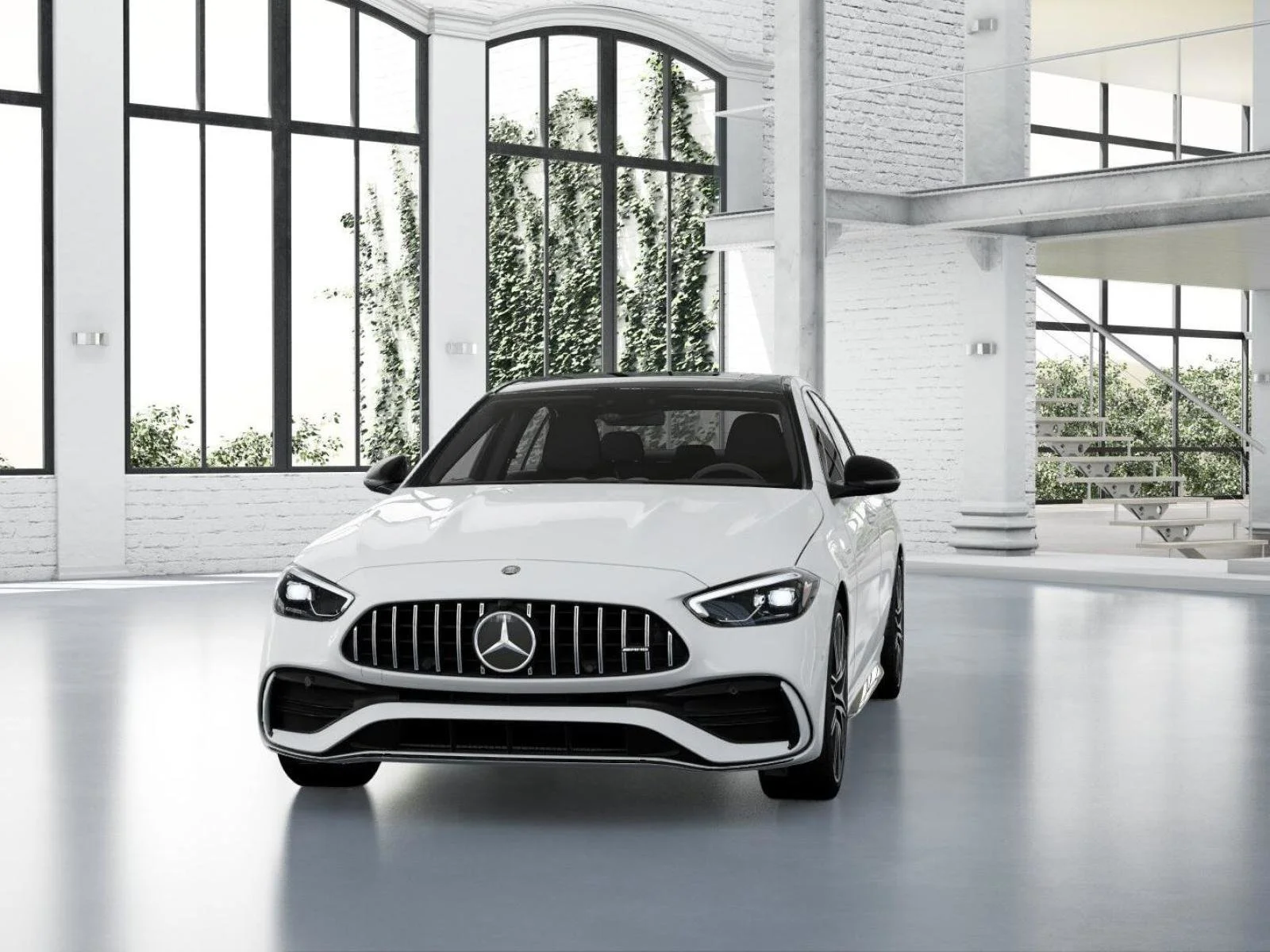 New 2026 POLAR WHITE Mercedes-Benz AMG® C 43 image 43