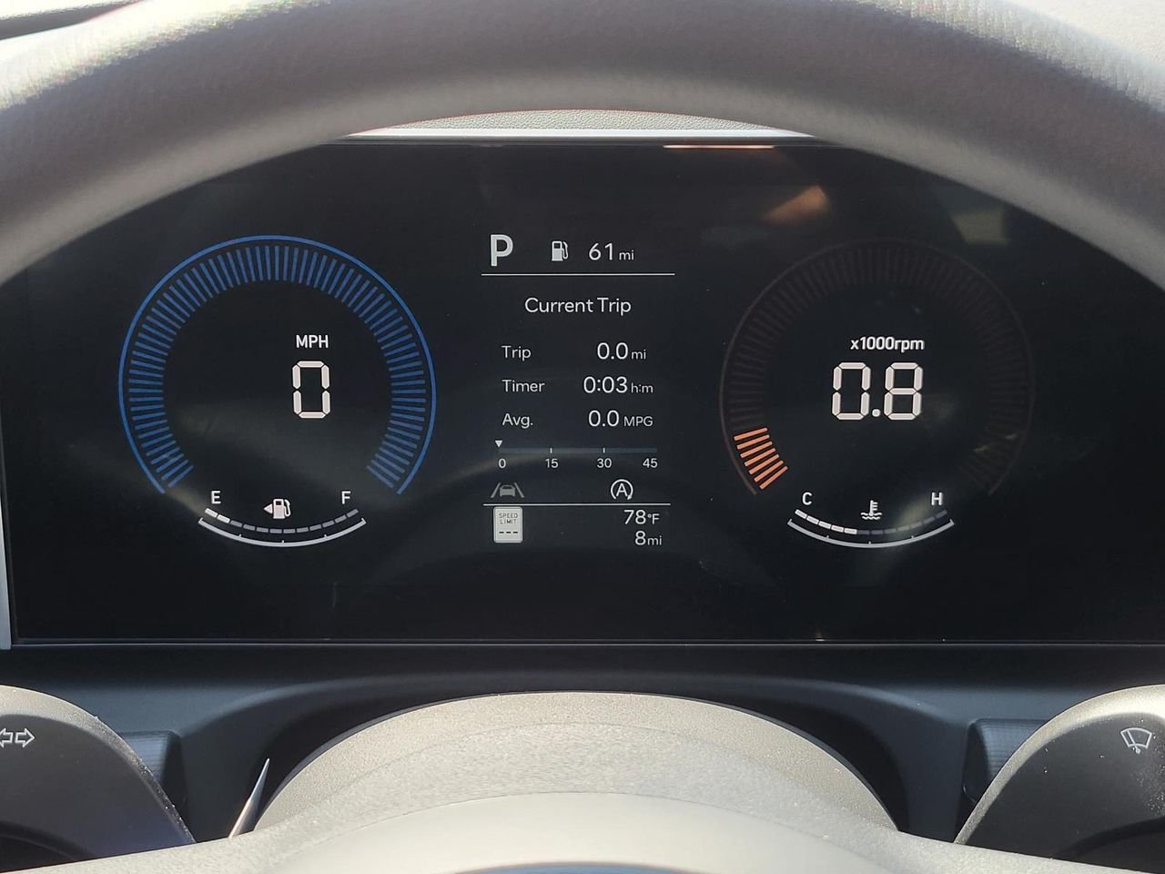 New 2026 Atlantis Blue Hyundai SEL FWD image 22