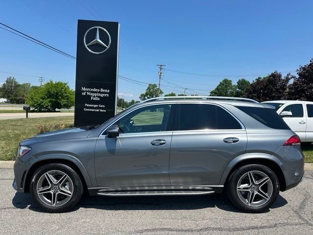 Certified Used 2022 Gray Mercedes-Benz GLE 350 image 2