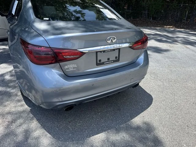 Used 2018 Blue INFINITI 3.0t LUXE image 36