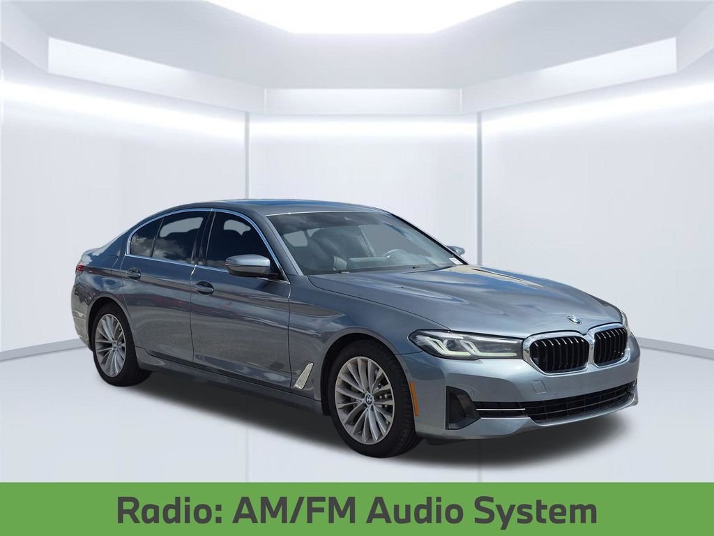 Used 2021 Blue BMW 530i image 9