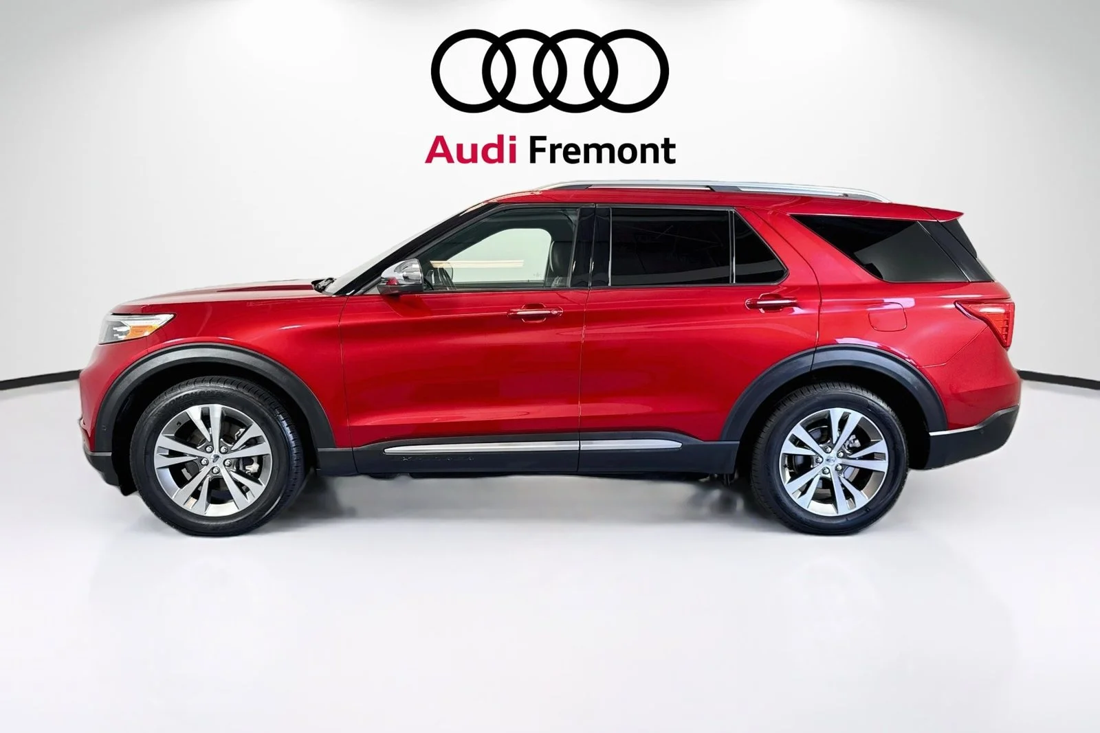 Used 2020 Rapid Red Metallic Tinted Clearcoat Ford Platinum image 1