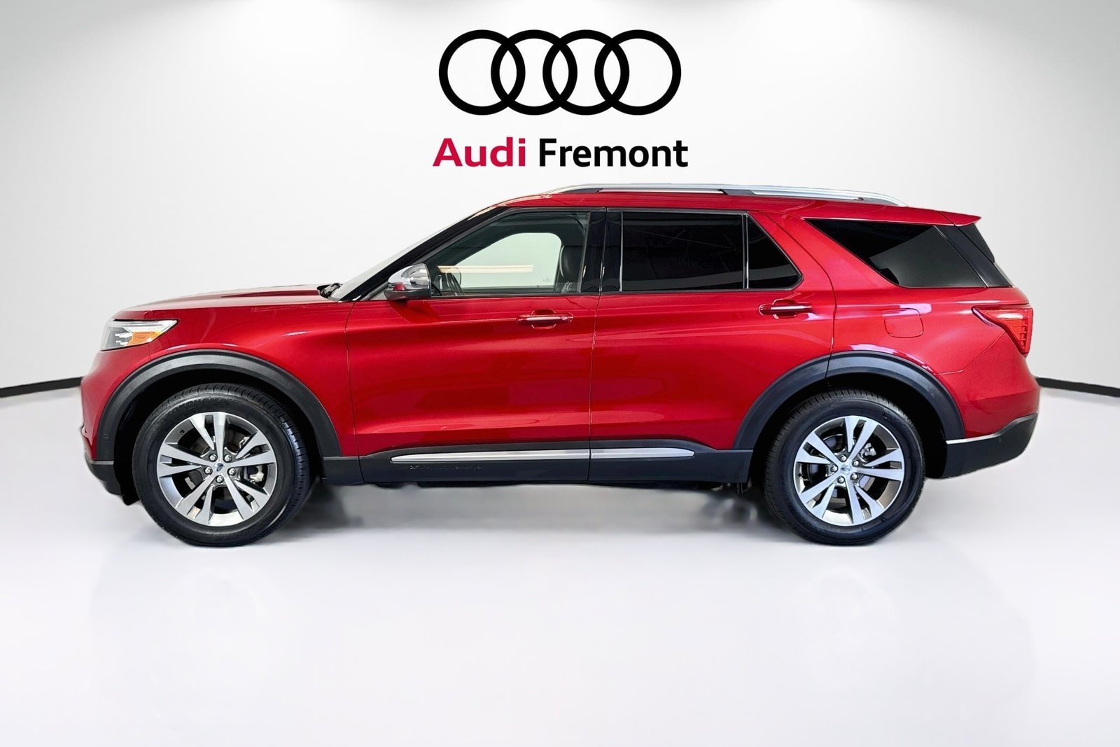 Used 2020 Rapid Red Metallic Tinted Clearcoat Ford Platinum image 1