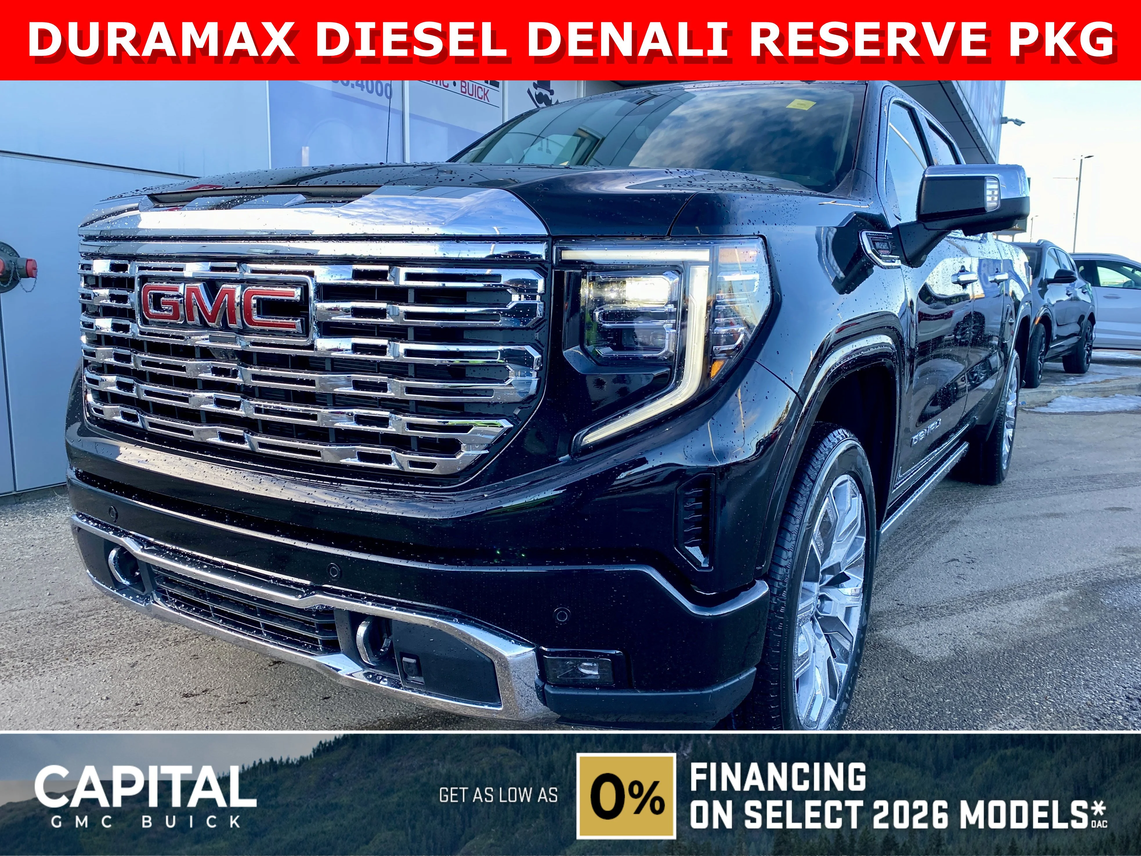 New 2026 ONYX BLACK GMC Denali image 1