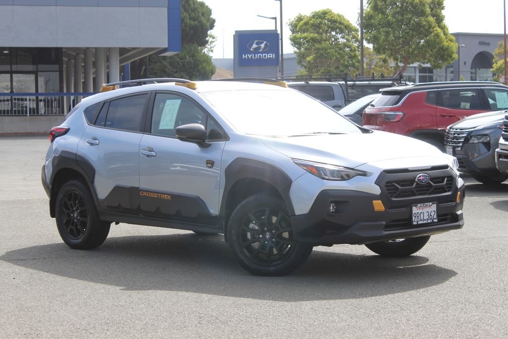 Used 2024 Silver Subaru Wilderness image 1