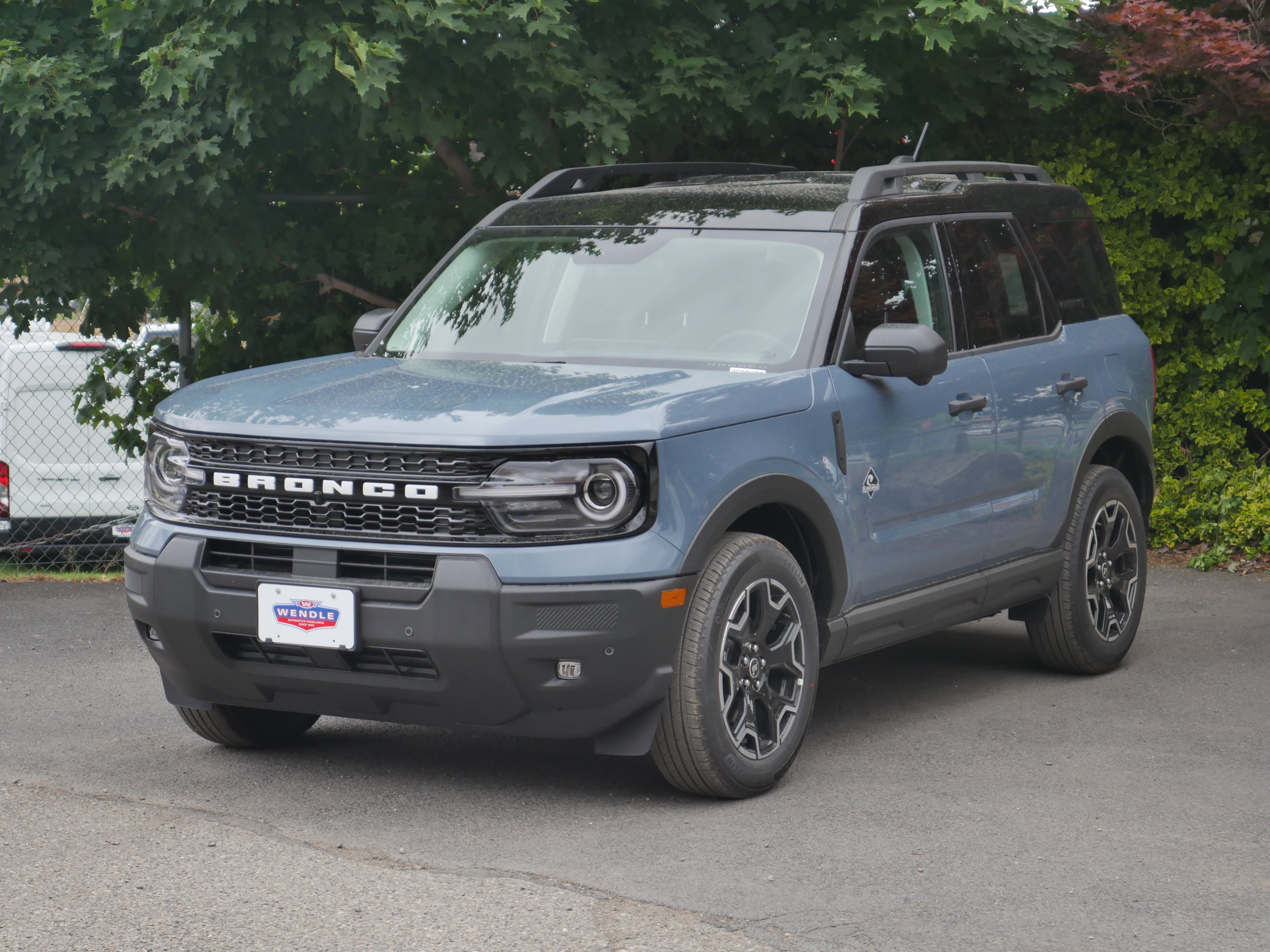 New 2026 Azure Gray Metallic Tri-Coat Ford Outer Banks® image 2