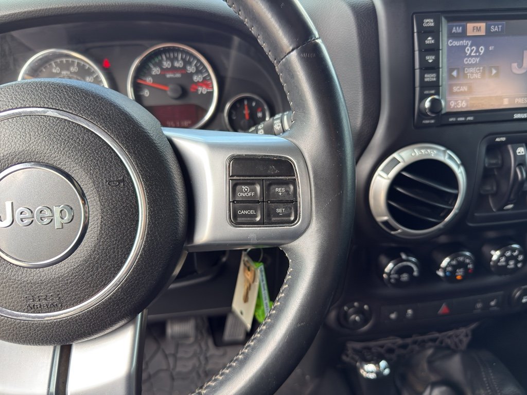 Used 2015 Black Clearcoat Jeep Rubicon Hard Rock image 16
