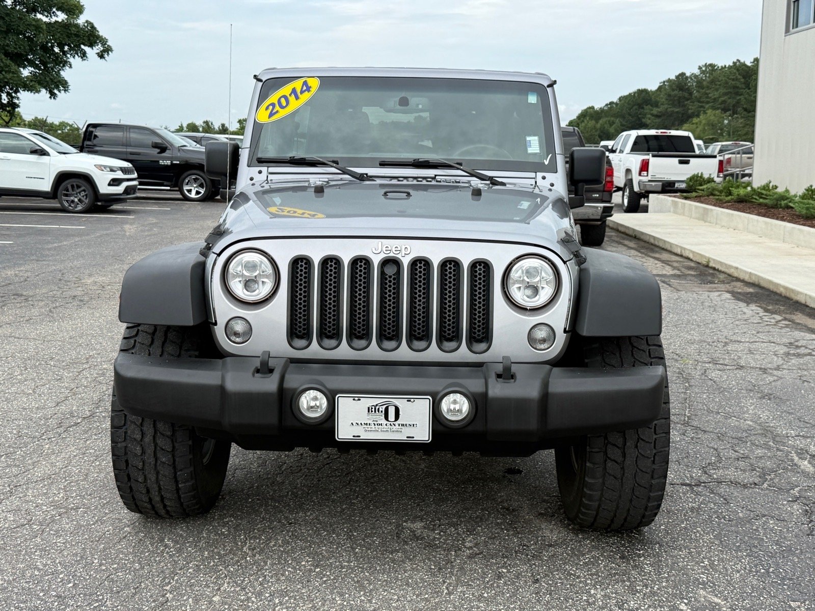 Used 2014 Billet Silver Metallic Clear Coat Jeep Rubicon image 8