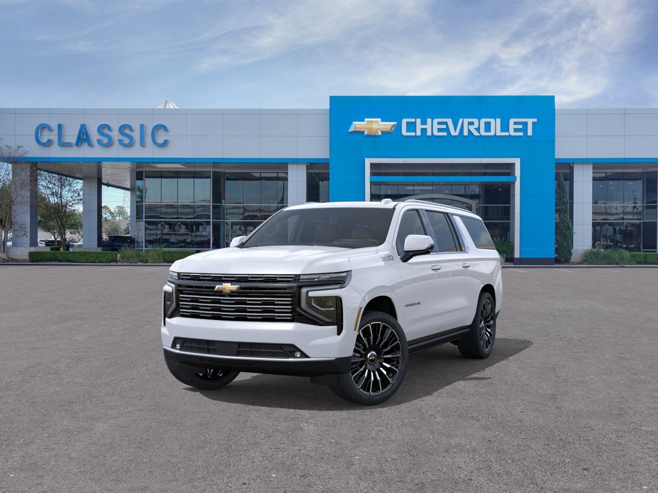 2026 Chevrolet Suburban High Country White at Classic Elite Chevrolet Hwy 6