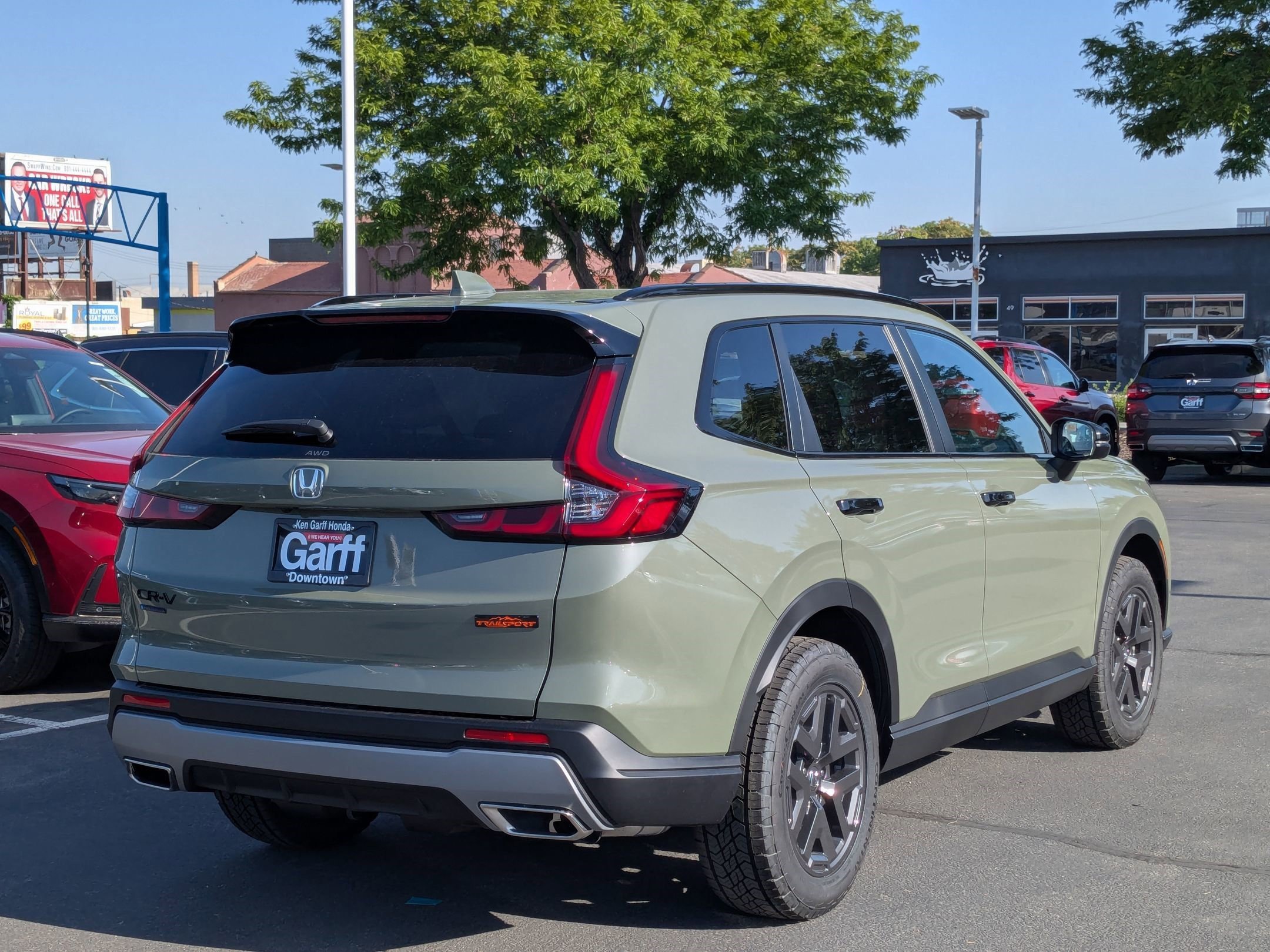 New 2026 Ash Green Metallic Honda TrailSport image 3