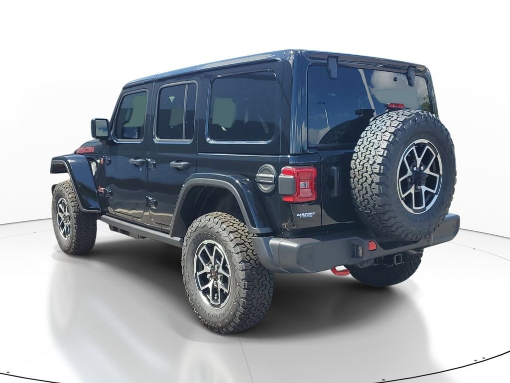 New 2026 Black Clearcoat Jeep Rubicon image 3