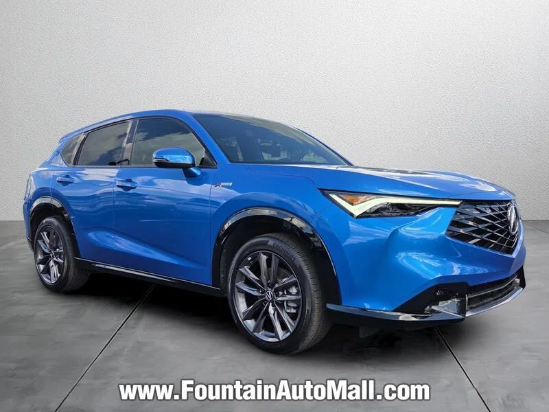 Used 2026 Double Apex Blue Pearl II Acura FWD w/A-Spec Package image 6