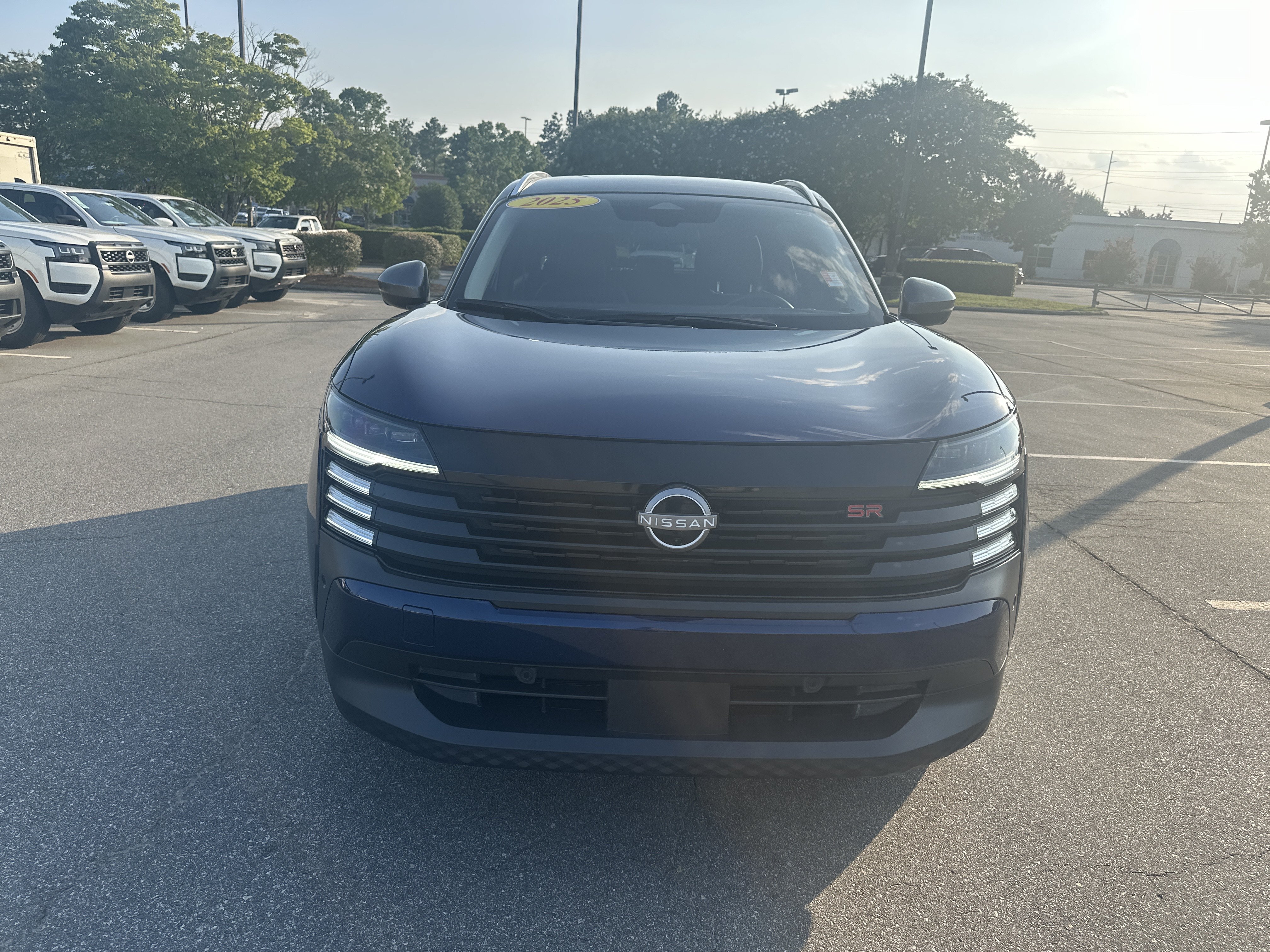 Certified Used 2025 Deep Blue Pearl/Gun Metallic Nissan SR image 2