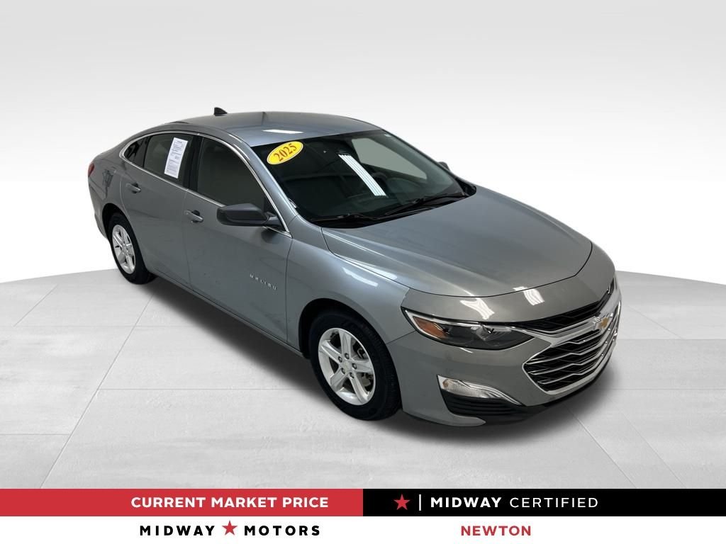 Certified Pre-Owned 2025 Chevrolet Malibu LS 4D Sedan in McPherson