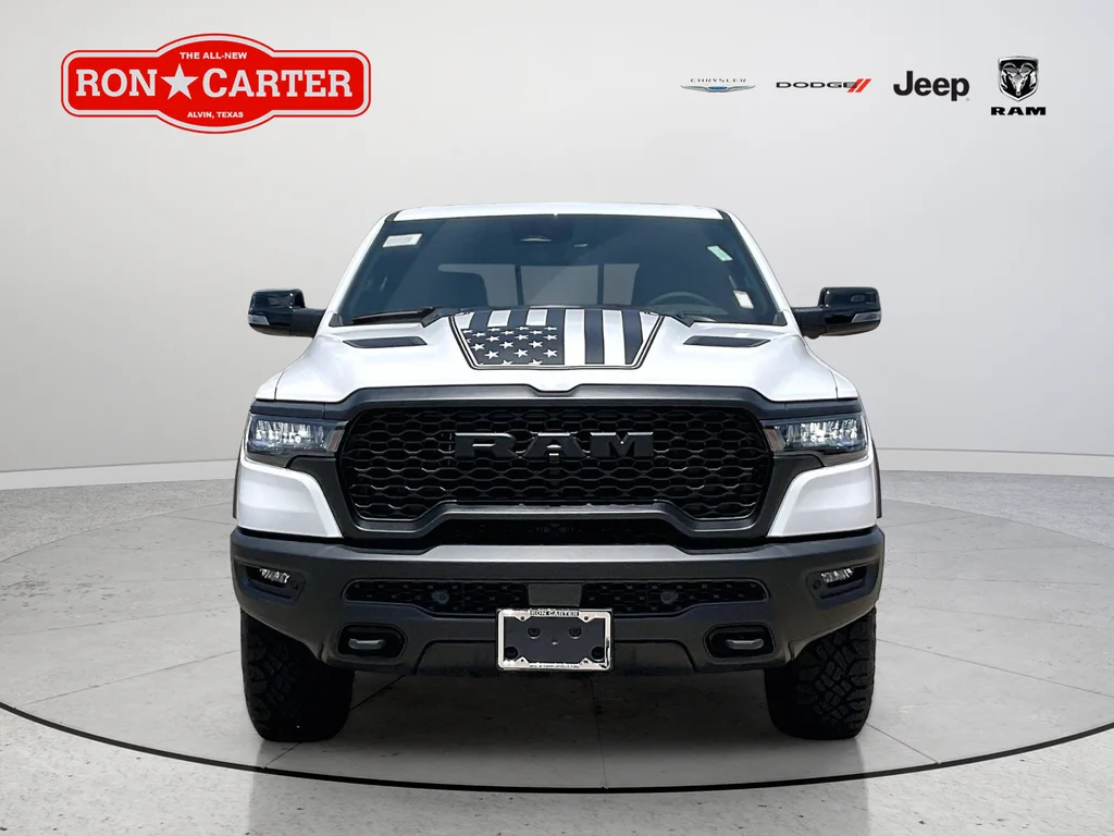 New 2026 Bright White Clear-Coat Exterior Paint RAM Rebel image 2
