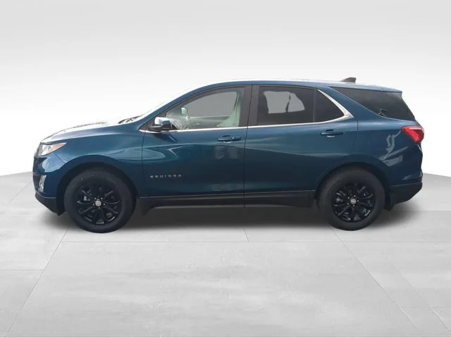 Used 2021 PACIFIC BLUE METALLIC Chevrolet LT image 2