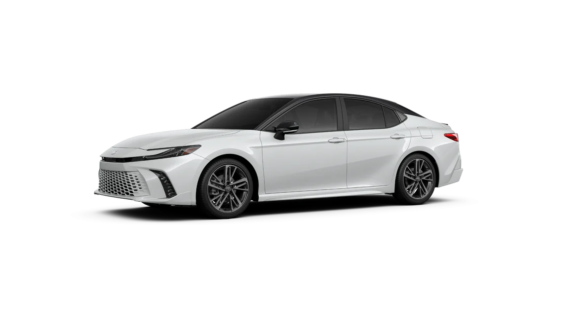 New 2027 Wind Chill Pearl with Midnight Black Metallic roof Toyota XSE image 24