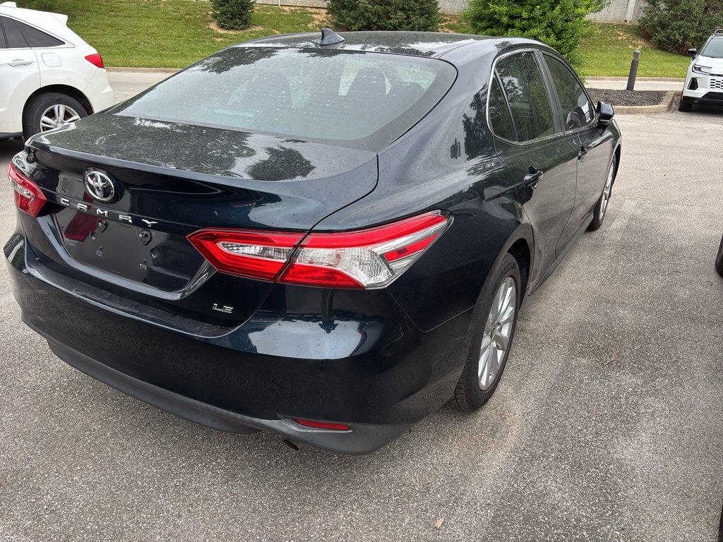 Used 2020 Galactic Aqua Mica Toyota LE image 4