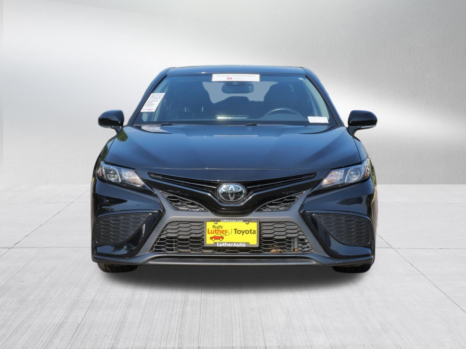 Certified 2023 Toyota Camry SE with VIN 4T1T11AK9PU110575 for sale in Golden Valley, Minnesota