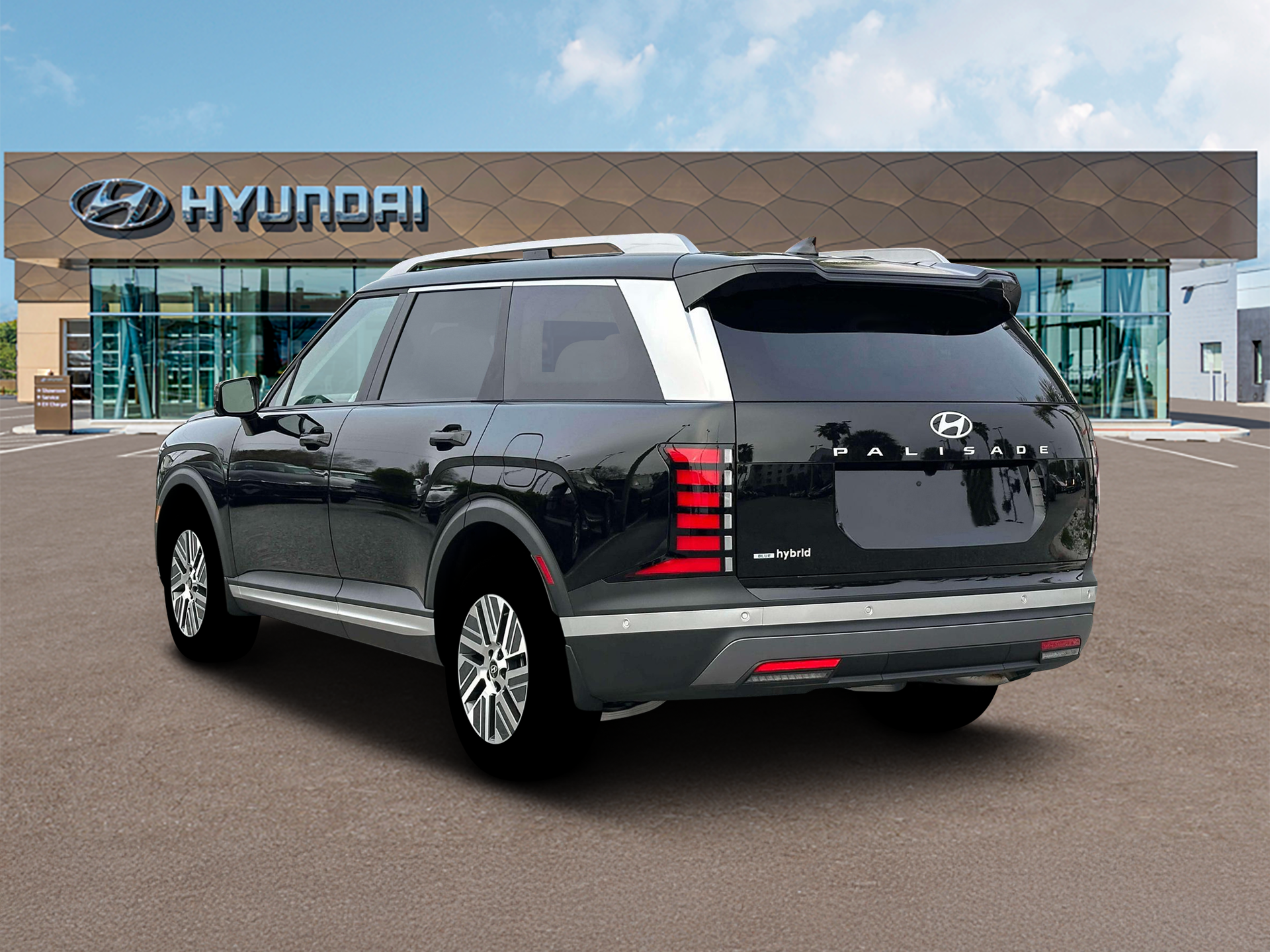 New 2026 Abyss Black Pearl Hyundai Blue SEL Premium 7P image 5