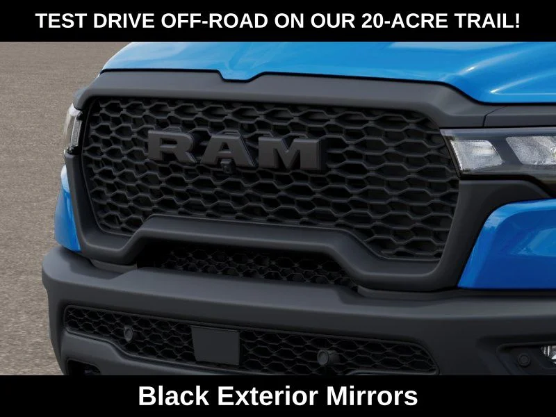 New 2026 Hydro Blue Pearl-Coat Exterior Paint RAM Rebel image 13