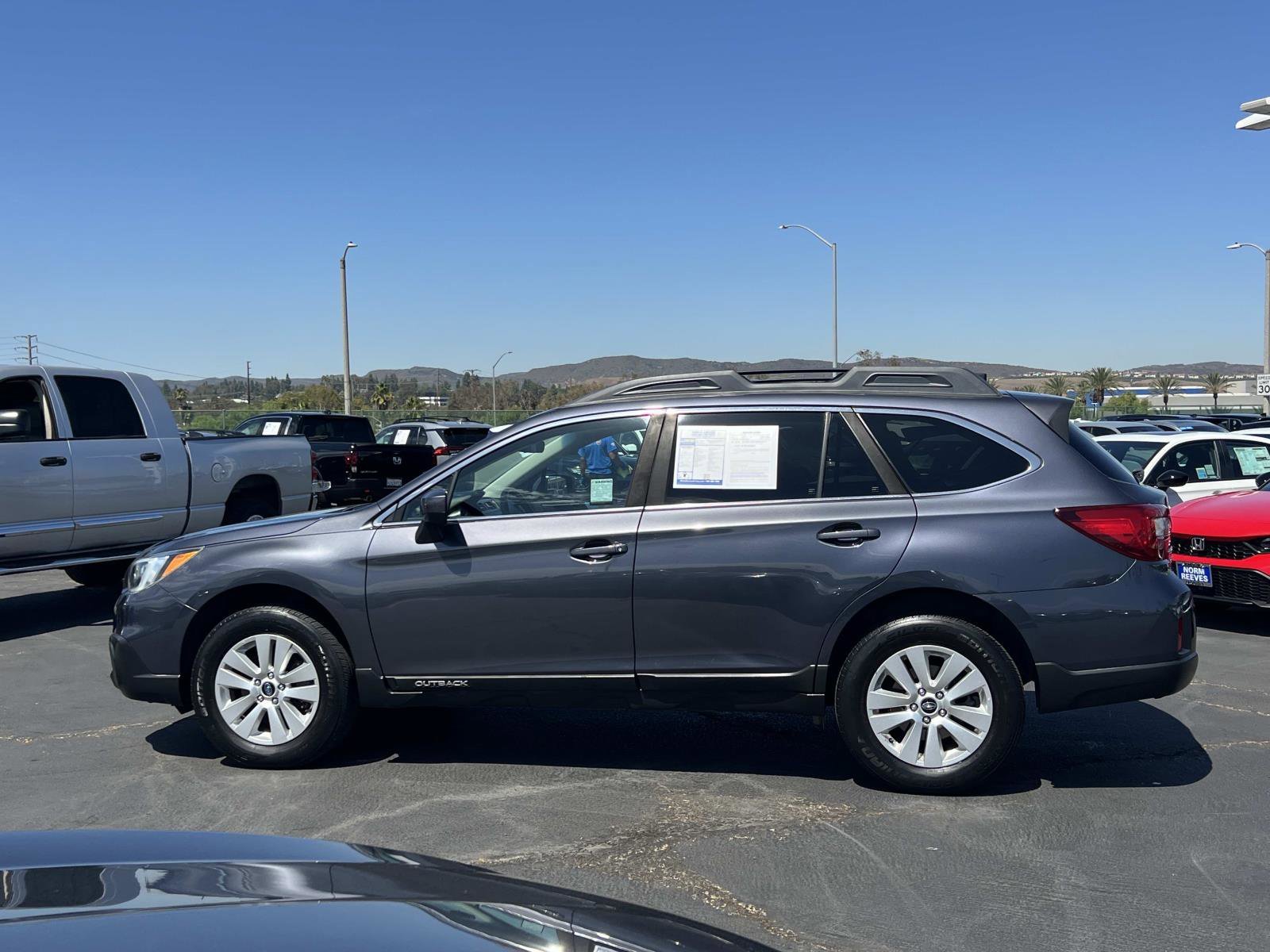 Used 2017 Subaru Outback Premium with VIN 4S4BSACC2H3418595 for sale in Irvine, CA
