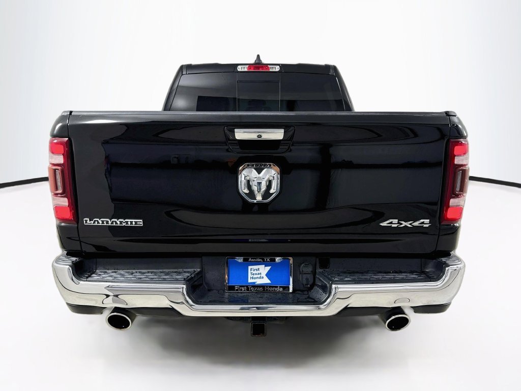 Used 2019 Diamond Black Crystal Pearlcoat Ram Laramie image 7
