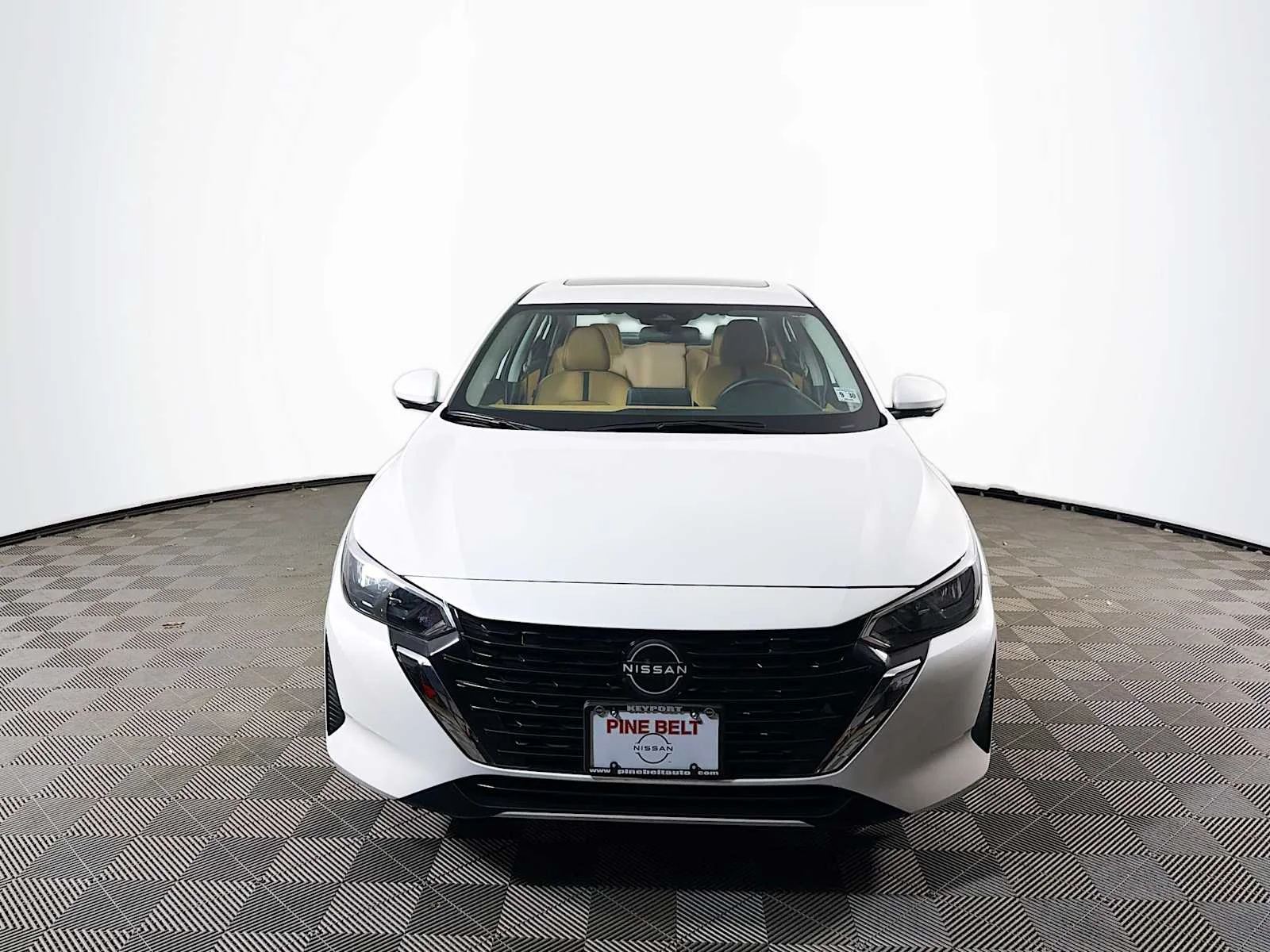 Certified Used 2025 Aspen White Tricoat Nissan SV image 2