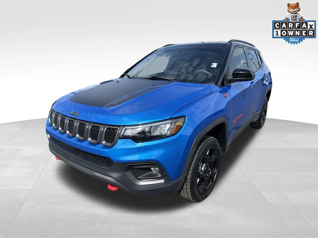 Used 2023 Blue Jeep Trailhawk image 8