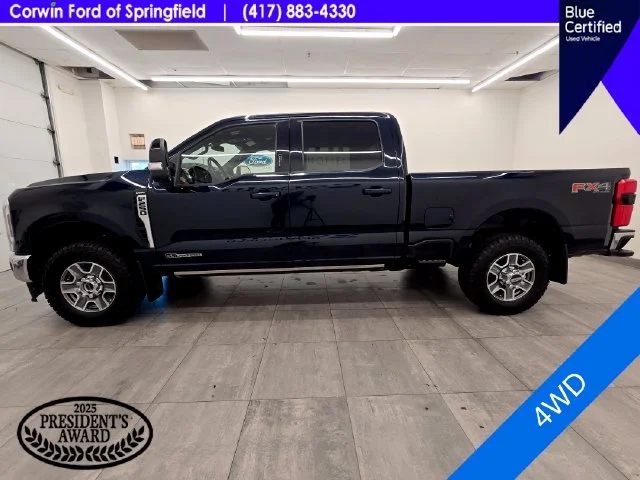 Used 2024 Blue Metallic Ford Lariat image 2